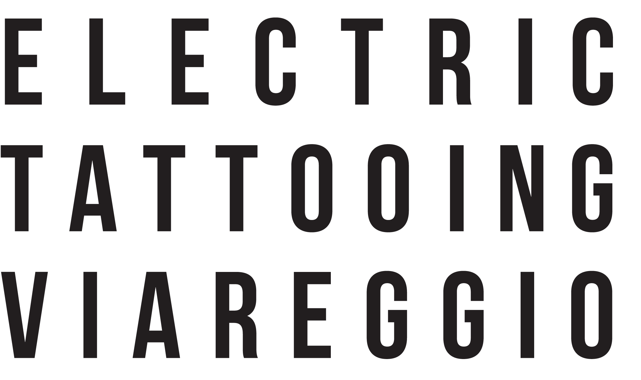 electric tattooing viareggio